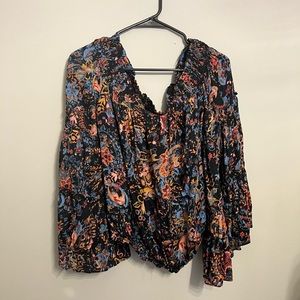 Free People Off the Shoulder Blouse